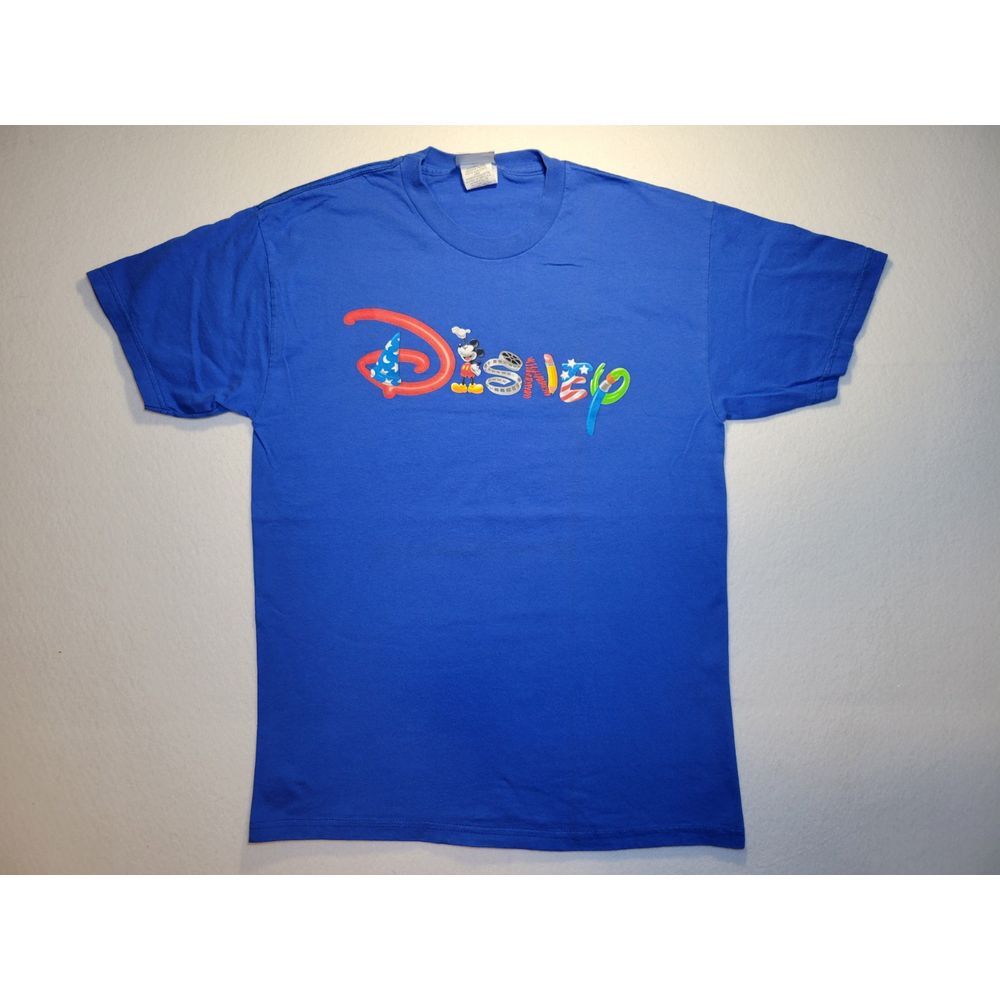 Vintage Disney Spellout Mickey Mouse Hat Film Reel Pencil Paint Brush USA Mens M